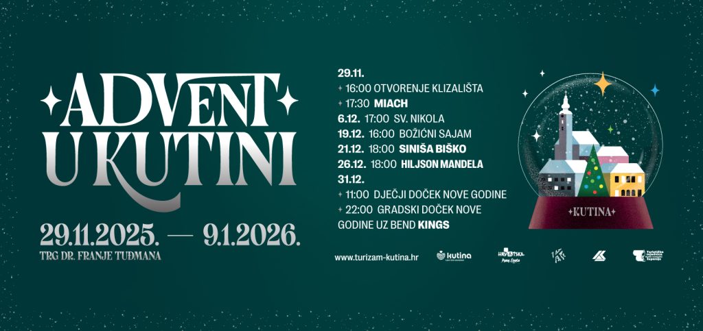 Advent u Kutini plakat